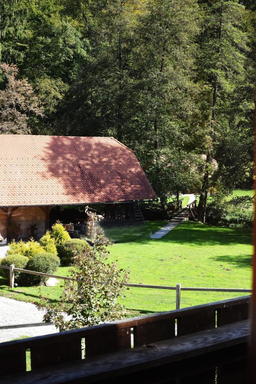 Domacija Seruga Countryside Hotel نوفو ميستو المظهر الخارجي الصورة